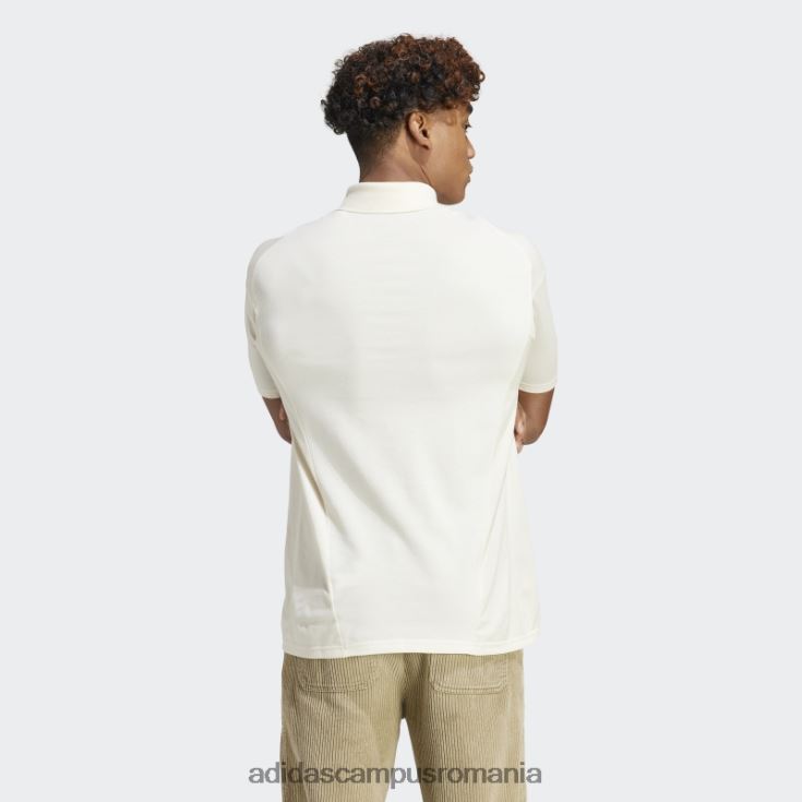 adidas campus romania italia tiro 23 tricou polo bumbac alb bărbați alb J266N214258