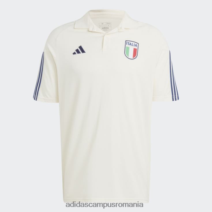 adidas campus romania italia tiro 23 tricou polo bumbac alb bărbați alb J266N214258