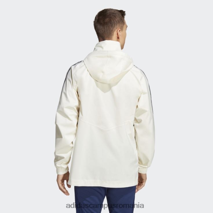 adidas campus romania italy condivo 23 geacă de ploaie albă bărbați alb J266N214366