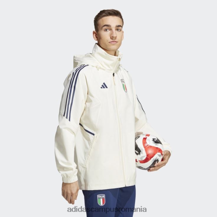 adidas campus romania italy condivo 23 geacă de ploaie albă bărbați alb J266N214366