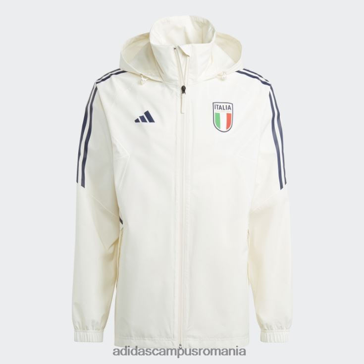 adidas campus romania italy condivo 23 geacă de ploaie albă bărbați alb J266N214366