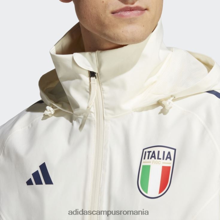 adidas campus romania italy condivo 23 geacă de ploaie albă bărbați alb J266N214366