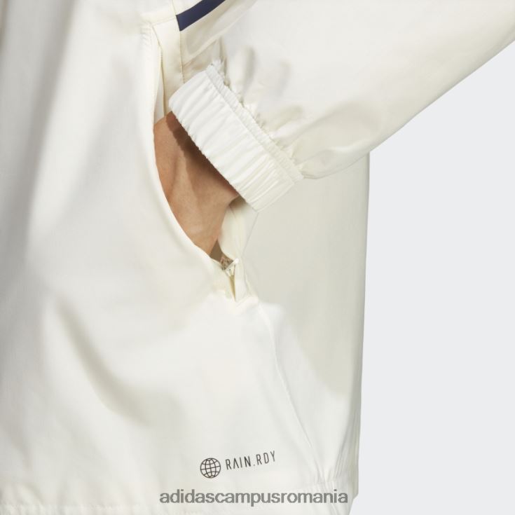 adidas campus romania italy condivo 23 geacă de ploaie albă bărbați alb J266N214366