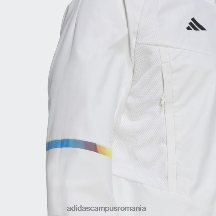 adidas campus romania jachetă albă cu imnul zilei jocului din Belgia bărbați alb J266N27162