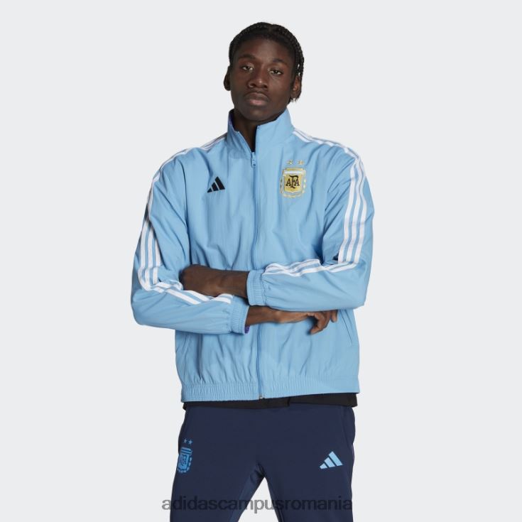 adidas campus romania jachetă albastru deschis pentru imnul argentinian bărbați albastru deschis J266N2790
