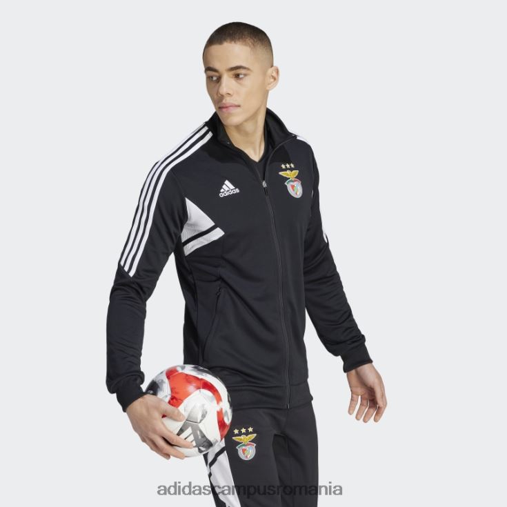 adidas campus romania jachetă benfica condivo neagră bărbați negru J266N213849