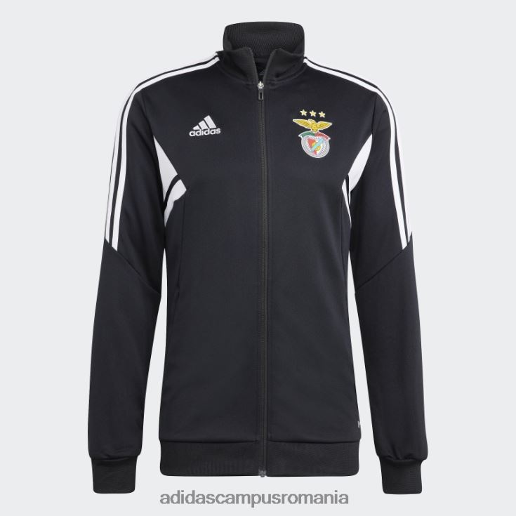 adidas campus romania jachetă benfica condivo neagră bărbați negru J266N213849