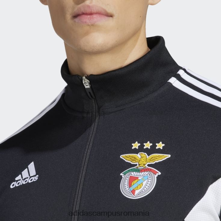 adidas campus romania jachetă benfica condivo neagră bărbați negru J266N213849