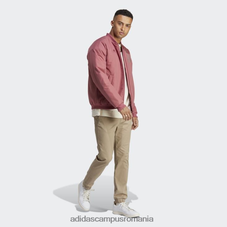 adidas campus romania jachetă căptușită arsenal chinese story roz bărbați roz J266N213142