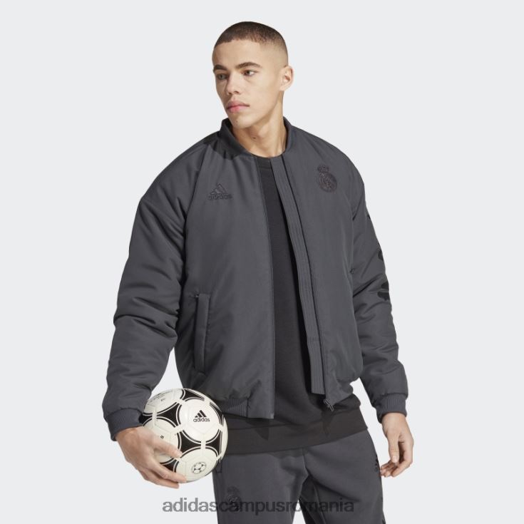 adidas campus romania jachetă căptușită carbon real madrid chinese story adidas bărbați carbon J266N214127