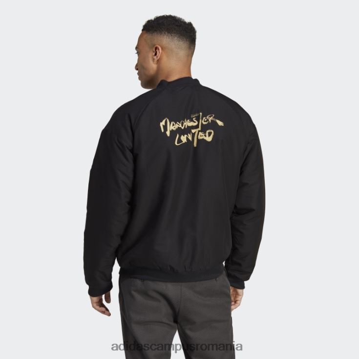adidas campus romania jachetă căptușită manchester united chinese story negru bărbați negru J266N213969