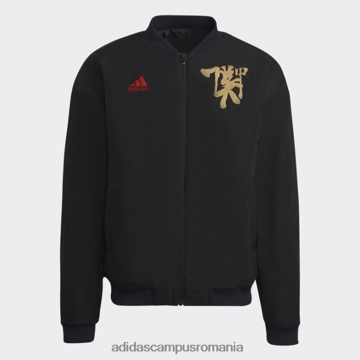 adidas campus romania jachetă căptușită manchester united chinese story negru bărbați negru J266N213969
