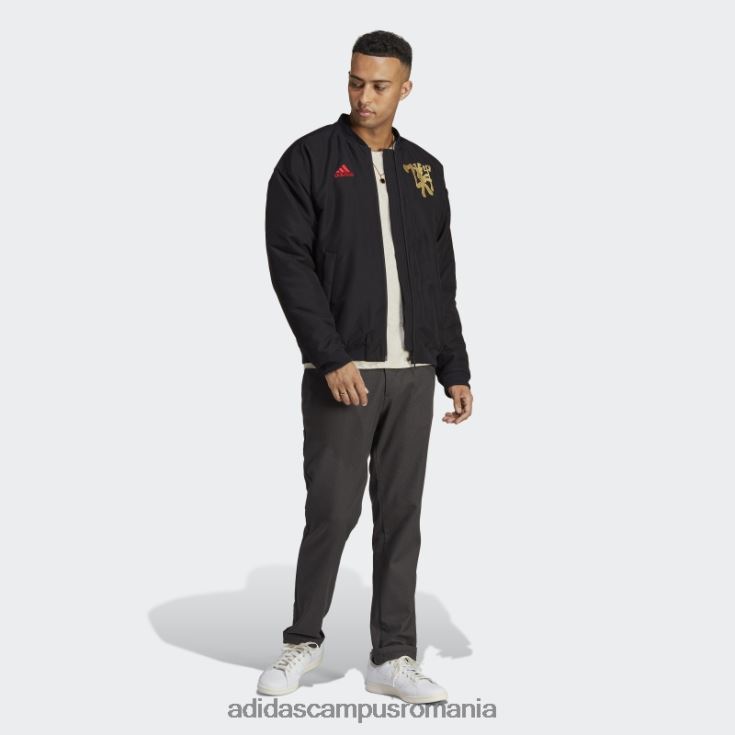 adidas campus romania jachetă căptușită manchester united chinese story negru bărbați negru J266N213969