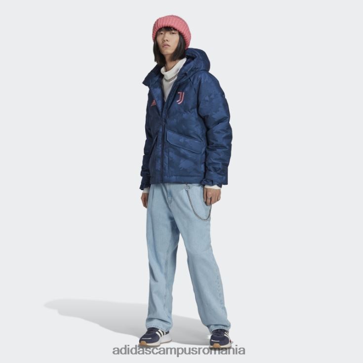 adidas campus romania jachetă de puf de noapte indigo juventus lifestyler bărbați indigo de noapte J266N214404