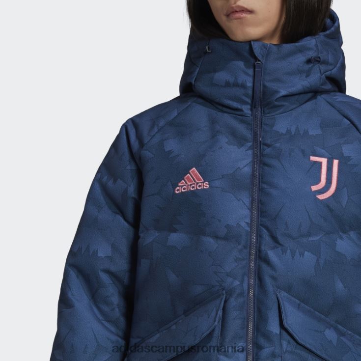 adidas campus romania jachetă de puf de noapte indigo juventus lifestyler bărbați indigo de noapte J266N214404