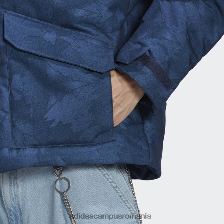 adidas campus romania jachetă de puf de noapte indigo juventus lifestyler bărbați indigo de noapte J266N214404