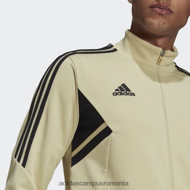 adidas campus romania jachetă de sport benfica condivo bej nisip adidas bărbați bej nisipos J266N214340