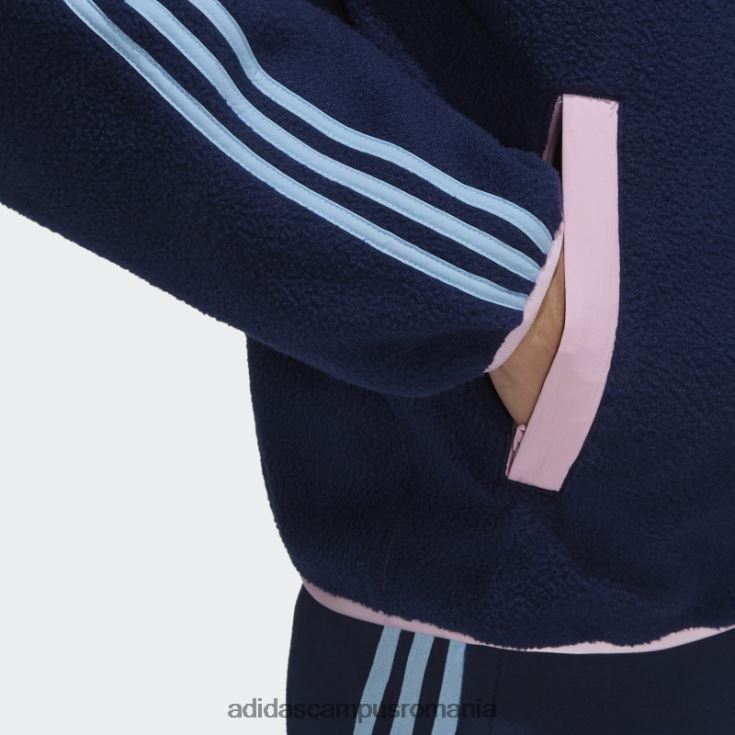 adidas campus romania jachetă fleece arsenal lifestyler bleumarin bărbați marina J266N213738
