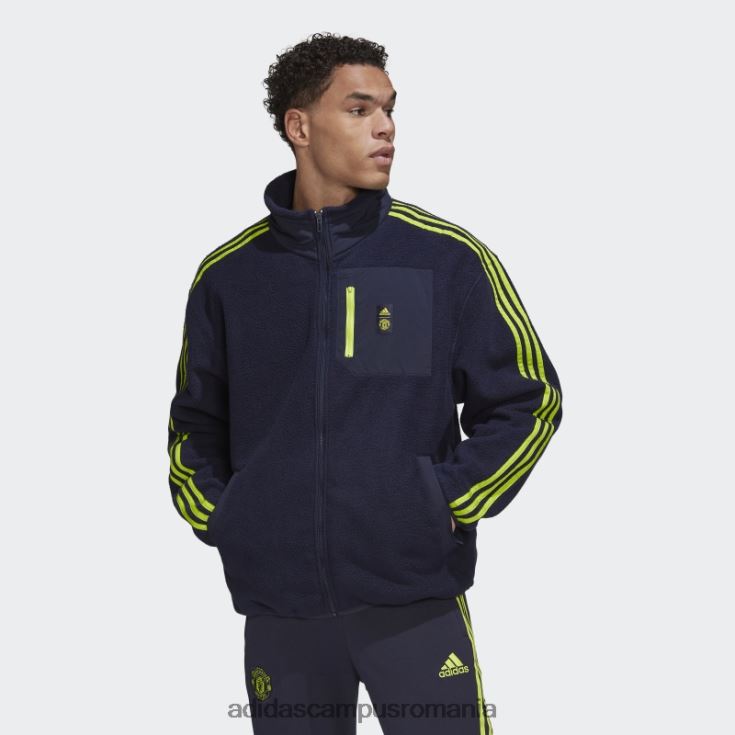 adidas campus romania jachetă ink manchester united lifestyler fleece adidas bărbați cerneală J266N214433