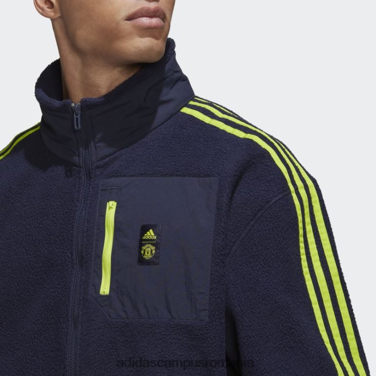 adidas campus romania jachetă ink manchester united lifestyler fleece adidas bărbați cerneală J266N214433