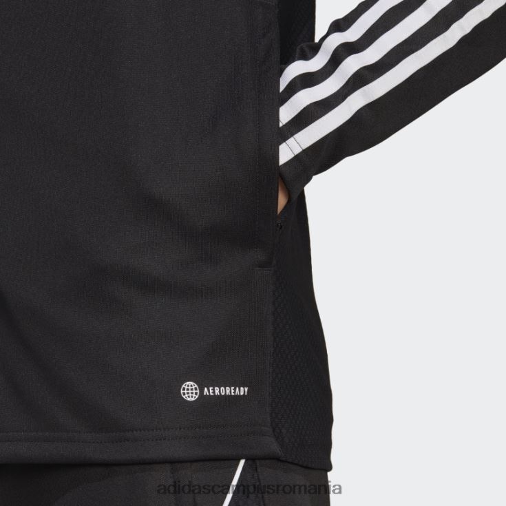 adidas campus romania jachetă neagră de antrenament league tiro 23 bărbați negru J266N24870