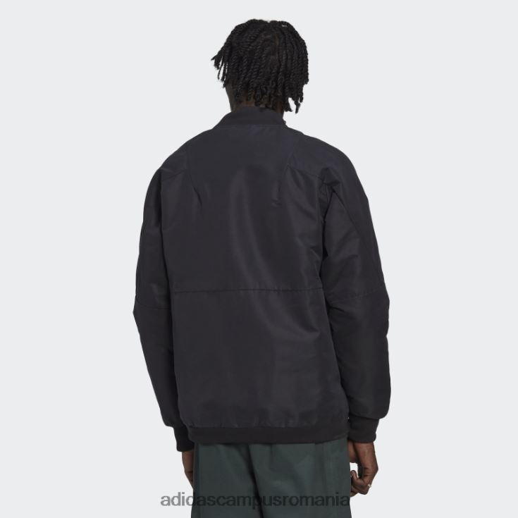 adidas campus romania jachetă neagră de voiaj manchester united adidas bărbați negru J266N214343
