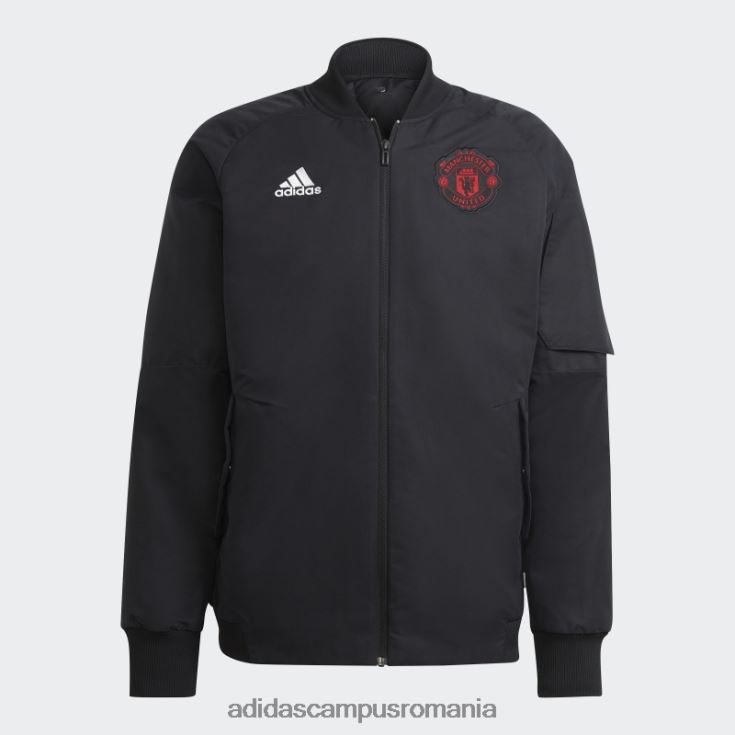 adidas campus romania jachetă neagră de voiaj manchester united adidas bărbați negru J266N214343