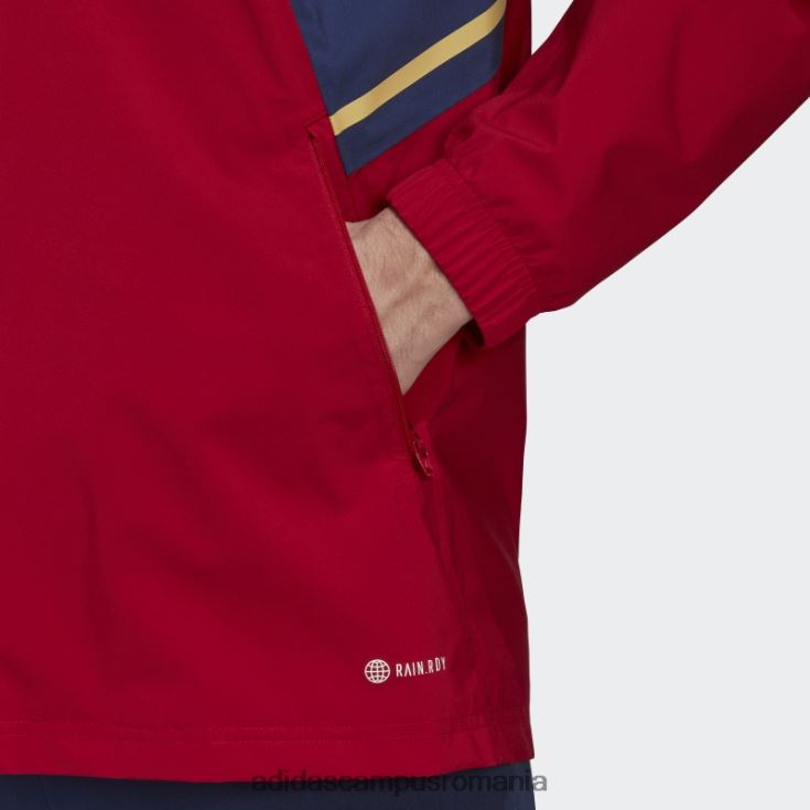 adidas campus romania jacheta ajax amsterdam condivo 22 storm victory red bărbați roșu victorie J266N214306