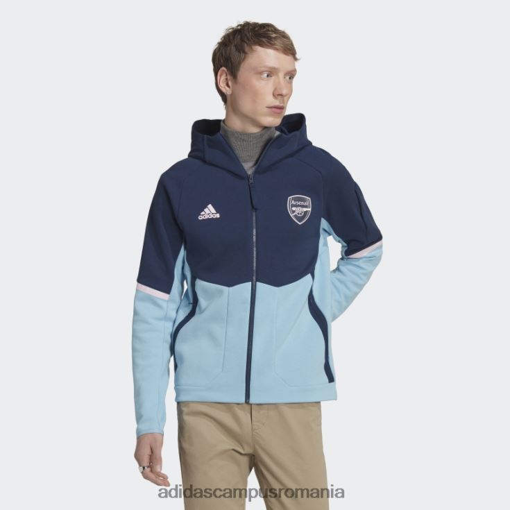 adidas campus romania jacheta arsenal anthem bleumarin adidas bărbați albastru marin J266N213686