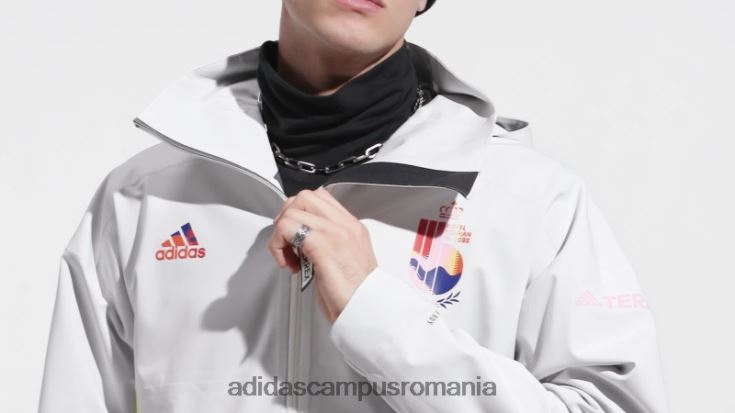 adidas campus romania jacheta belgia myshelter alb adidas bărbați alb/roz adevărat J266N214232