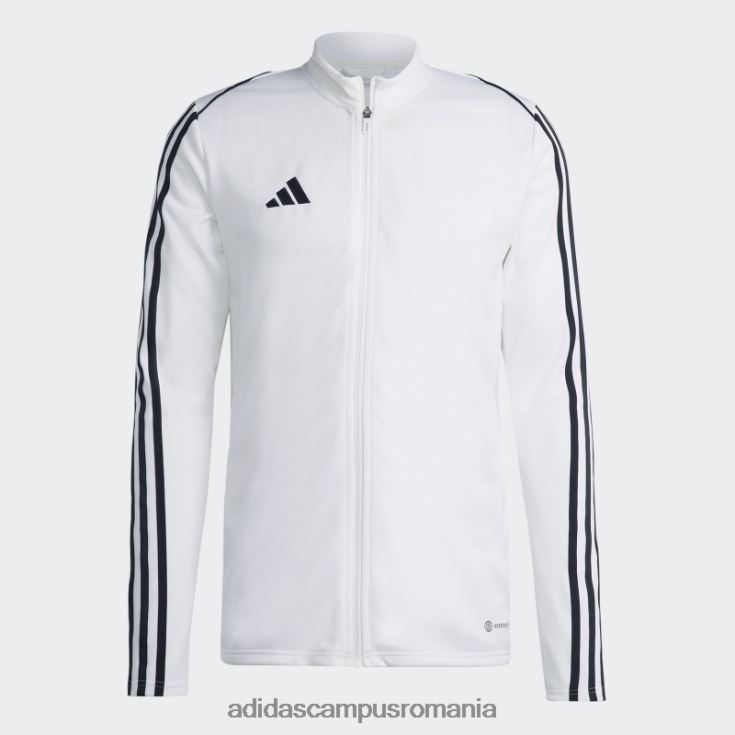 adidas campus romania jacheta de antrenament liga 23 alb fashion bărbați alb J266N26163