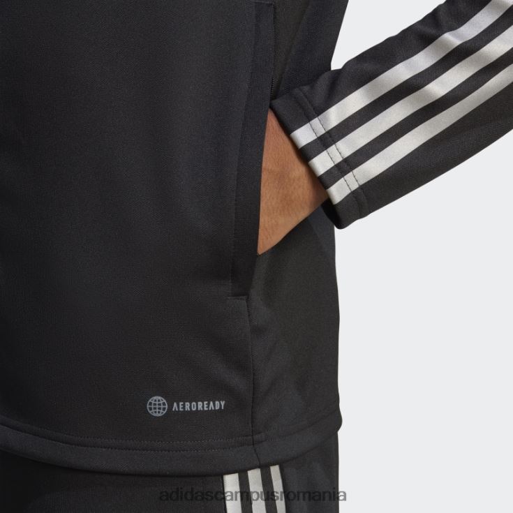 adidas campus romania jacheta de antrenament tiro reflectorizanta neagra adidas bărbați negru argintiu J266N26198
