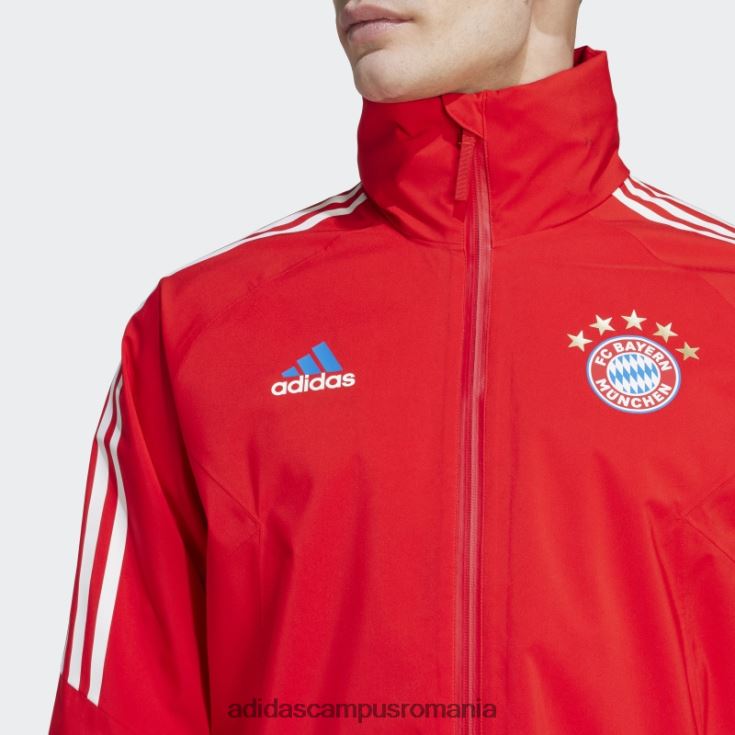 adidas campus romania jacheta de ploaie fc bayern condivo 22 rosie adidas bărbați roșu/regal J266N214352