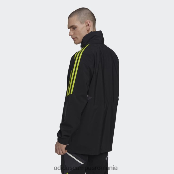 adidas campus romania jacheta de ploaie manchester united condivo 22 neagra bărbați negru J266N214173