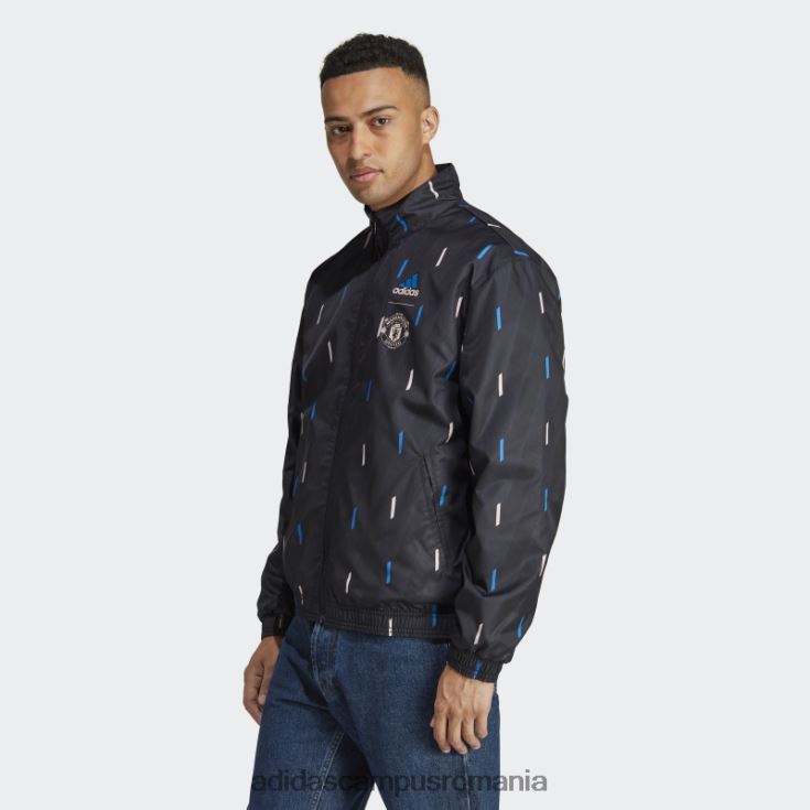 adidas campus romania jacheta manchester united anthem neagra adidas bărbați negru J266N213434