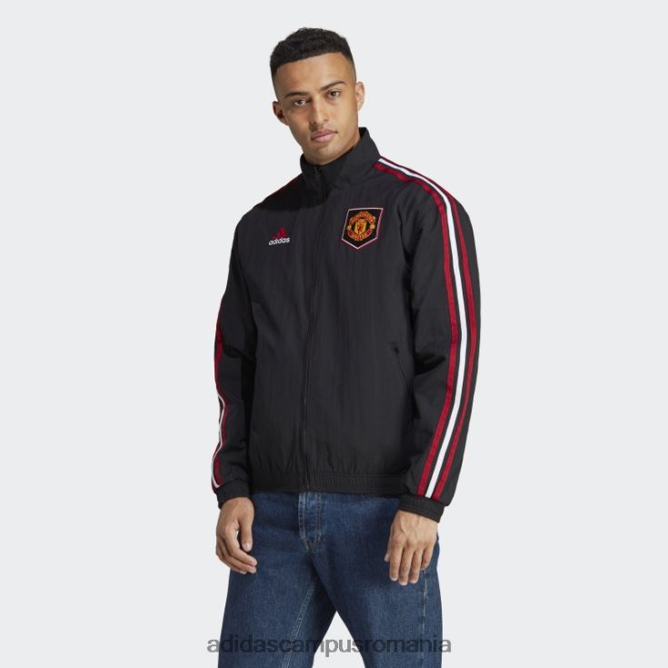 adidas campus romania jacheta manchester united anthem neagra adidas bărbați negru J266N213434