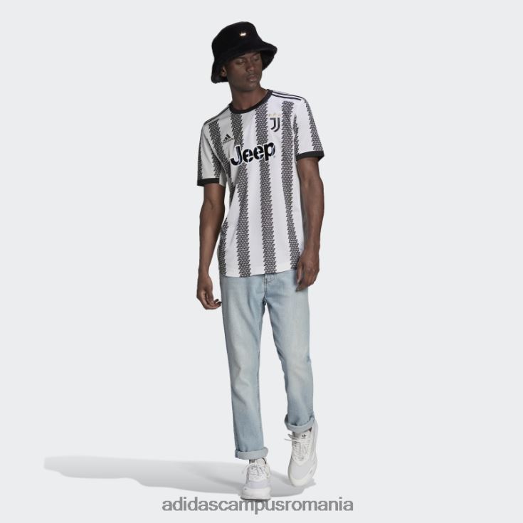 adidas campus romania juventus 22/23 home tricou autentic alb adidas bărbați alb negru J266N214322