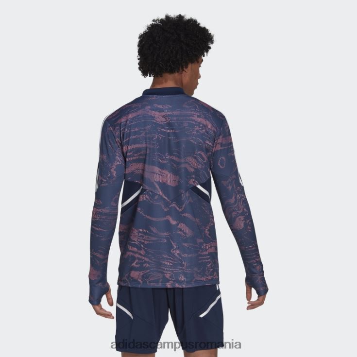 adidas campus romania juventus condivo 22 antrenament top roz ton bărbați ton trandafir/indigo noapte J266N214353