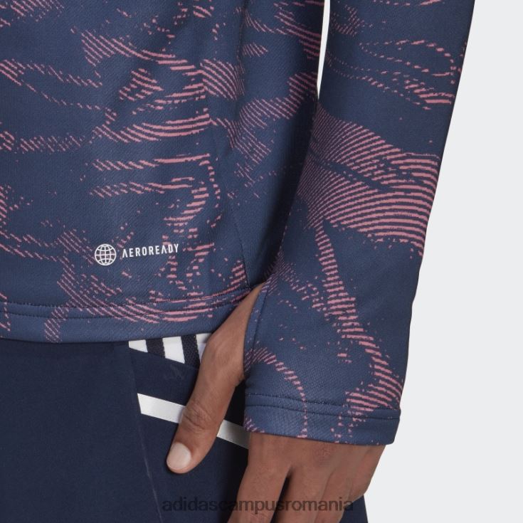 adidas campus romania juventus condivo 22 antrenament top roz ton bărbați ton trandafir/indigo noapte J266N214353