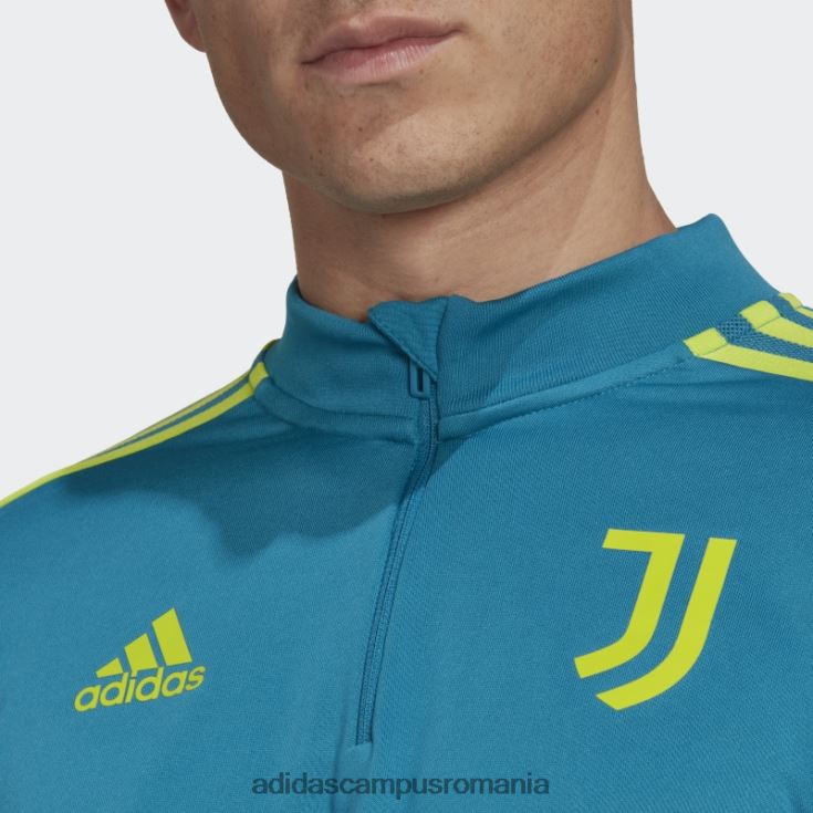 adidas campus romania juventus condivo 22 training top teal bărbați teal J266N214240