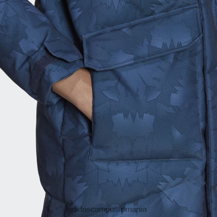 adidas campus romania juventus lifestyler jos haină noapte indigo bărbați night indigo/tech indigo J266N214246