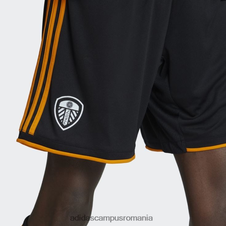 adidas campus romania leeds united fc 22/23 treilea pantaloni scurți negru bărbați negru J266N214251