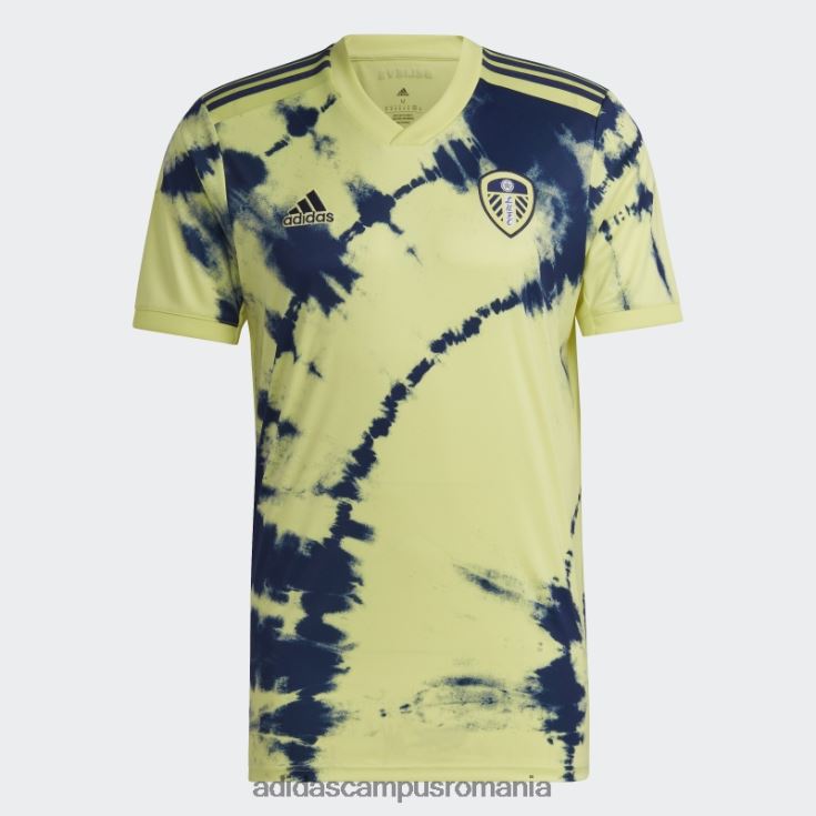 adidas campus romania leeds united fc 22/23 tricou deplasare galben bărbați galben/albastru închis J266N214155