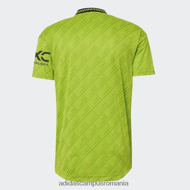 adidas campus romania manchester united 22/23 al treilea tricou autentic slime bărbați slime J266N213405