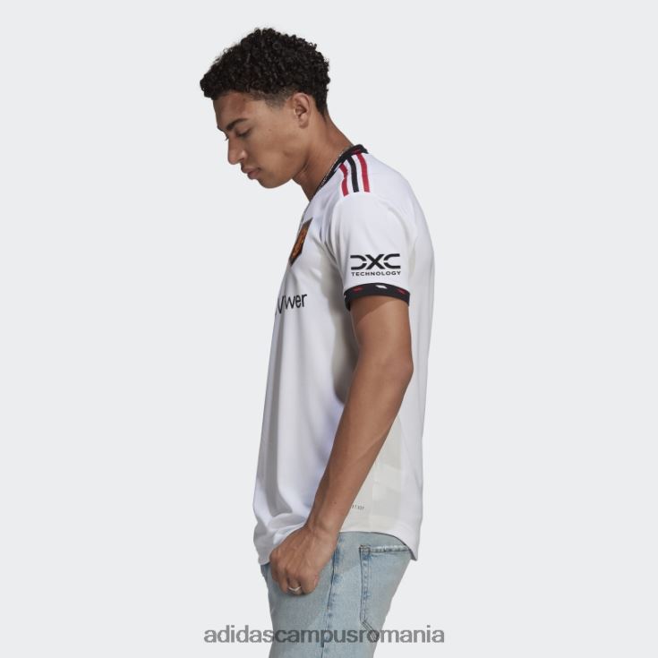adidas campus romania manchester united 22/23 deplasare tricou autentic alb adidas bărbați alb J266N213266