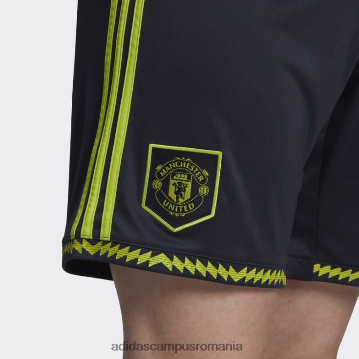 adidas campus romania manchester united 22/23 treilea pantaloni scurți ink bărbați cerneală J266N213471