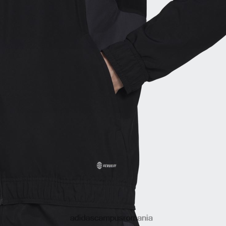 adidas campus romania manchester united condivo 22 prezentare trening top negru bărbați negru J266N213664