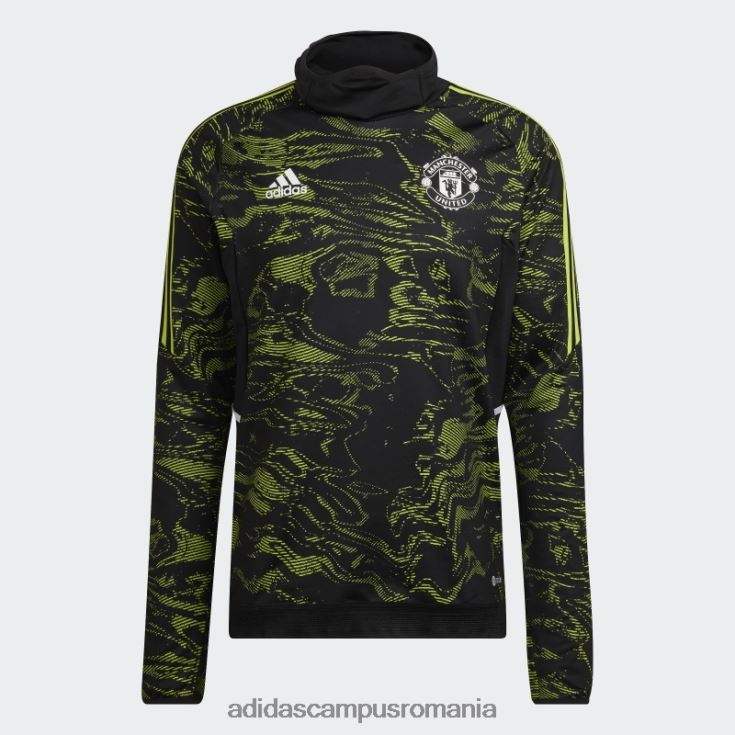 adidas campus romania manchester united condivo 22 pro warm top slime adidas bărbați slime/negru J266N214178