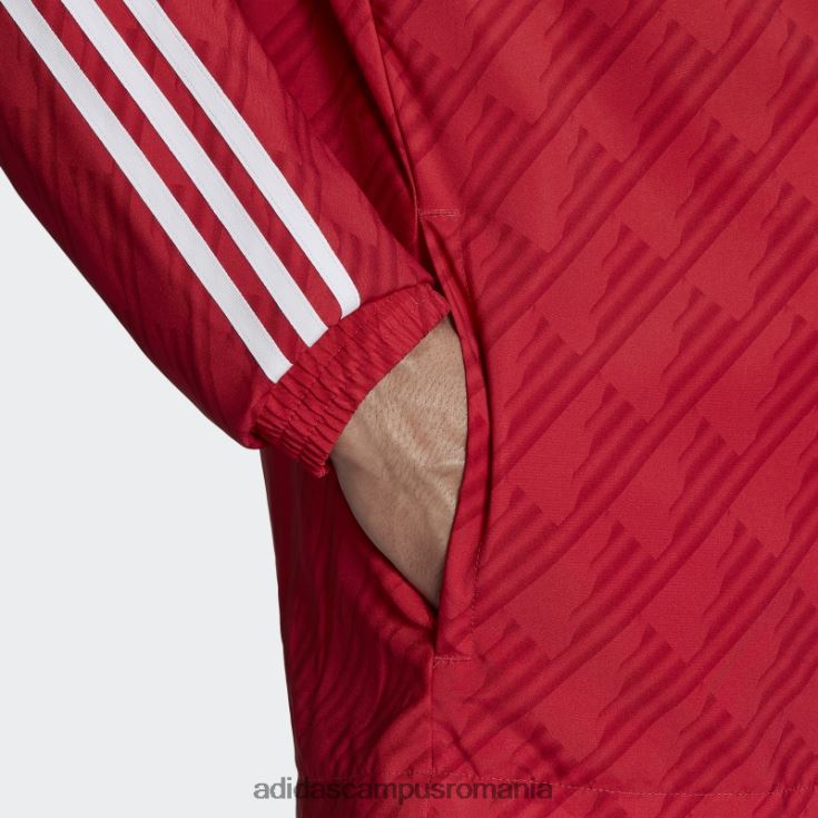 adidas campus romania manchester united dna windbreaker adidas roșu real bărbați roșu adevărat J266N215210