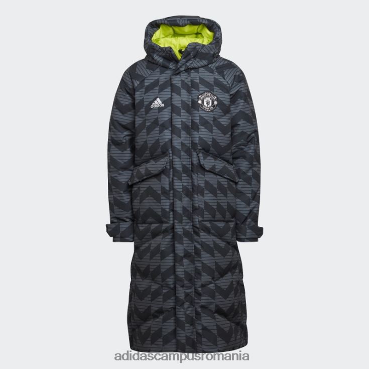adidas campus romania manchester united lifestyler puf negru adidas bărbați negru/gri noapte J266N214046